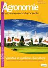 Numéro Spécial. Agronomie, environnement et sociétés, 4 (2) : 1-200. © 
